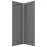 Előlap szekrény Luxeo F13-G60N2(72) hampton dark grey