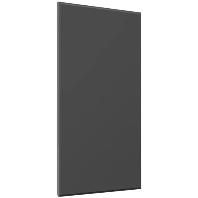 Előlap szekrény Luxeo F16-G60(100) vékony keret dark grey