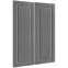 Előlap szekrény Luxeo F13-G80(100) hampton dark grey