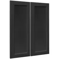 Előlap szekrény Luxeo F15-G80(72) keret black
