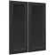 Előlap szekrény Luxeo F15-G80(72) keret black