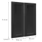 Előlap szekrény Luxeo F15-G80(72) keret black,2