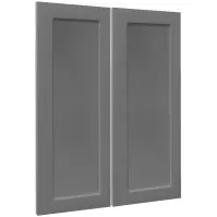 Előlap szekrény Luxeo F15-G80(72) keret dark grey