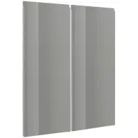 Előlap szekrény Luxeo F02-G80(100) grey lak