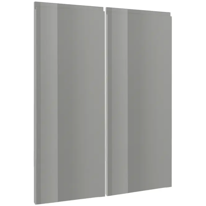Előlap szekrény Luxeo F02-G80(100) grey lak