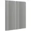 Előlap szekrény Luxeo F02-G80(100) grey lak
