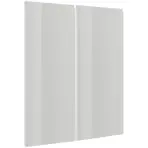 Előlap szekrény Luxeo F02-G80(100) white lak