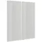 Előlap szekrény Luxeo F02-G80(100) white lak