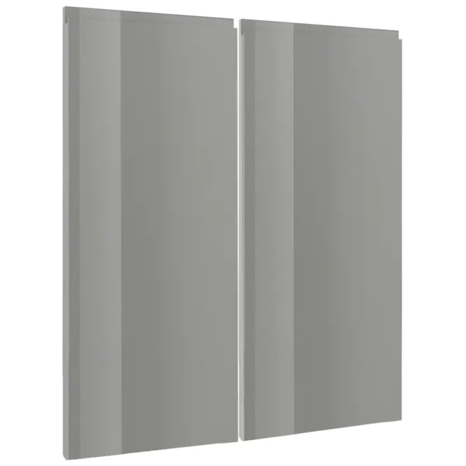 Előlap szekrény Luxeo F02-G80(72) grey lak
