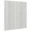 Előlap szekrény Luxeo F02-G80(72) white lak
