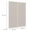Előlap szekrény Luxeo F08-G80(100) beige,2