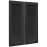Előlap szekrény Luxeo F15-G80(100) keret black