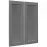 Előlap szekrény Luxeo F15-G80(100) keret dark grey