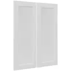 Előlap szekrény Luxeo F15-G80(100) keret white