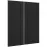 Előlap szekrény Luxeo F14-G80(100) ryfla black
