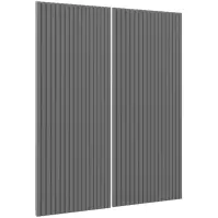 Előlap szekrény Luxeo F14-G80(100) ryfla dark grey