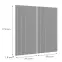 Előlap szekrény Luxeo F14-G80(100) ryfla grey,2