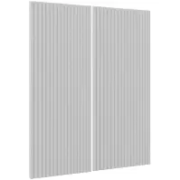 Előlap szekrény Luxeo F14-G80(100) ryfla white