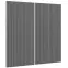 Előlap szekrény Luxeo F14-G80(72) ryfla dark grey