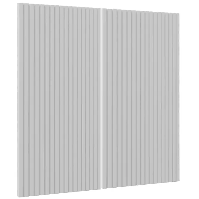 Előlap szekrény Luxeo F14-G80(72) ryfla white
