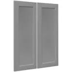 Előlap szekrény Luxeo F15-G80(100) keret grey