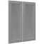Előlap szekrény Luxeo F15-G80(100) keret grey