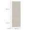 Előlap szekrény Luxeo F08-N60N beige,2