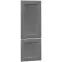 Előlap szekrény Luxeo F15-N60N keret dark grey