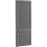 Előlap szekrény Luxeo F13-N60N hampton dark grey