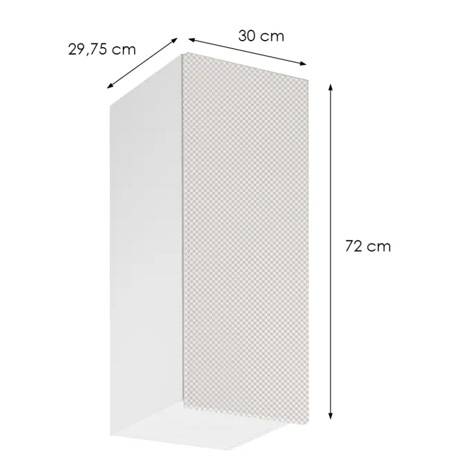 Korpusz Luxeo K04-G30(72) white,2