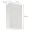 Korpusz Luxeo K04-G60(100) white,2