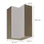 Korpusz Luxeo K04-G60N2(100) baltic storm,2