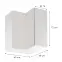 Korpusz Luxeo K04-G60N2(72) white,2