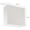 Korpusz Luxeo K04-G80(72) white,2