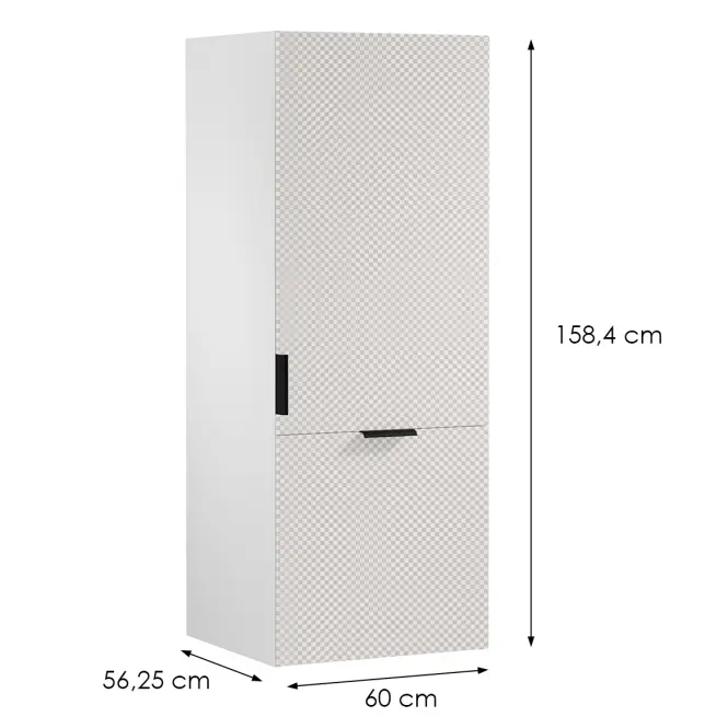 Korpusz Luxeo K04-N60N white,2