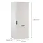 Korpusz Luxeo K04-N60N white,2
