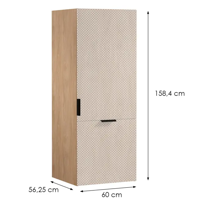 Korpusz Luxeo K04-N60N tölgy puccini,2