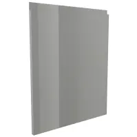 Előlap szekrény Luxeo F02-D100N grey lak