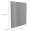 Előlap szekrény Luxeo F02-D100N grey lak,2