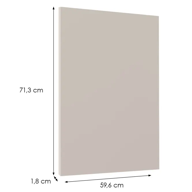 Előlap szekrény Luxeo F08-D100N beige,2