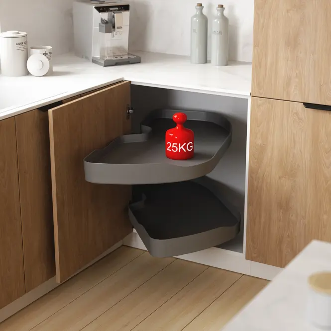 Korpusz Luxeo K04-D100N kihúzható polcrendszer balos,8