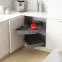 Korpusz Luxeo K04-D100N kihúzható polcrendszer balos,9