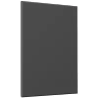 Előlap szekrény Luxeo F16-D100N vékony keret dark grey