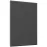 Előlap szekrény Luxeo F16-D100N vékony keret dark grey