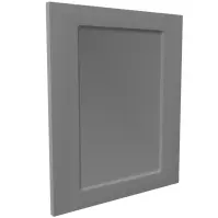Előlap szekrény Luxeo F15-D100N keret dark grey