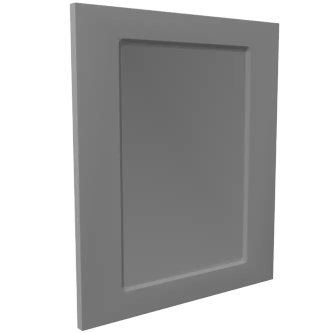 Előlap szekrény Luxeo F15-D100N keret dark grey