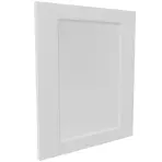 Előlap szekrény Luxeo F15-D100N keret white