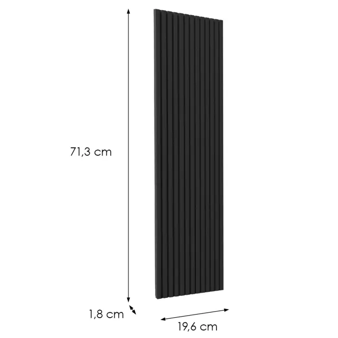Előlap szekrény Luxeo F14-D20C ryfla dark