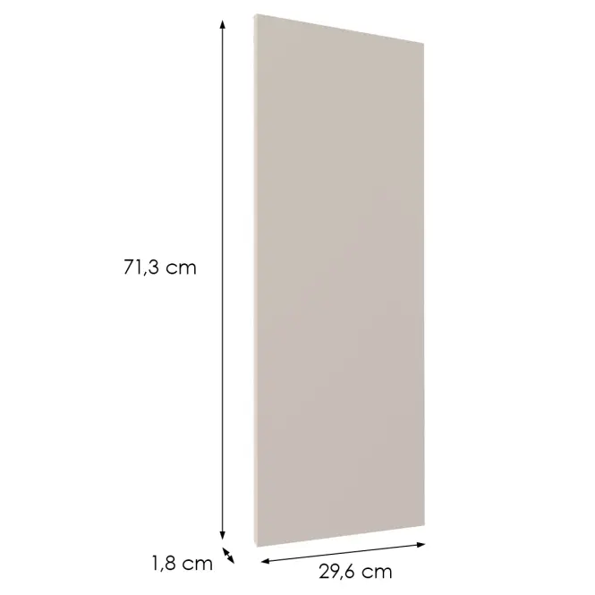 Előlap szekrény Luxeo F08-D30 beige,2