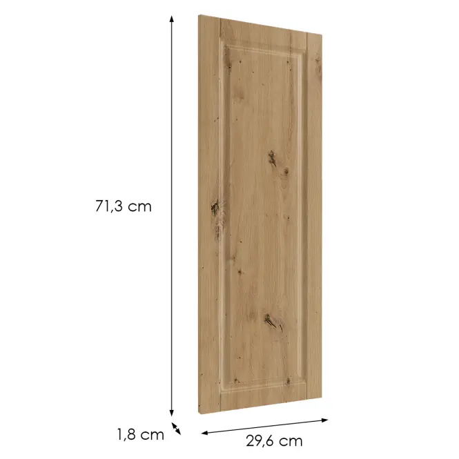 Előlap szekrény Luxeo F13-D30 hampton tölgy